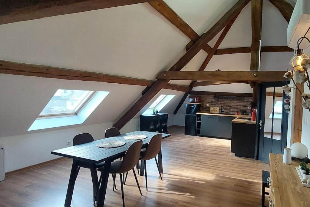 *New*Les Amandines Le Loft* Wifi Apartment Allevard Ngoại thất bức ảnh